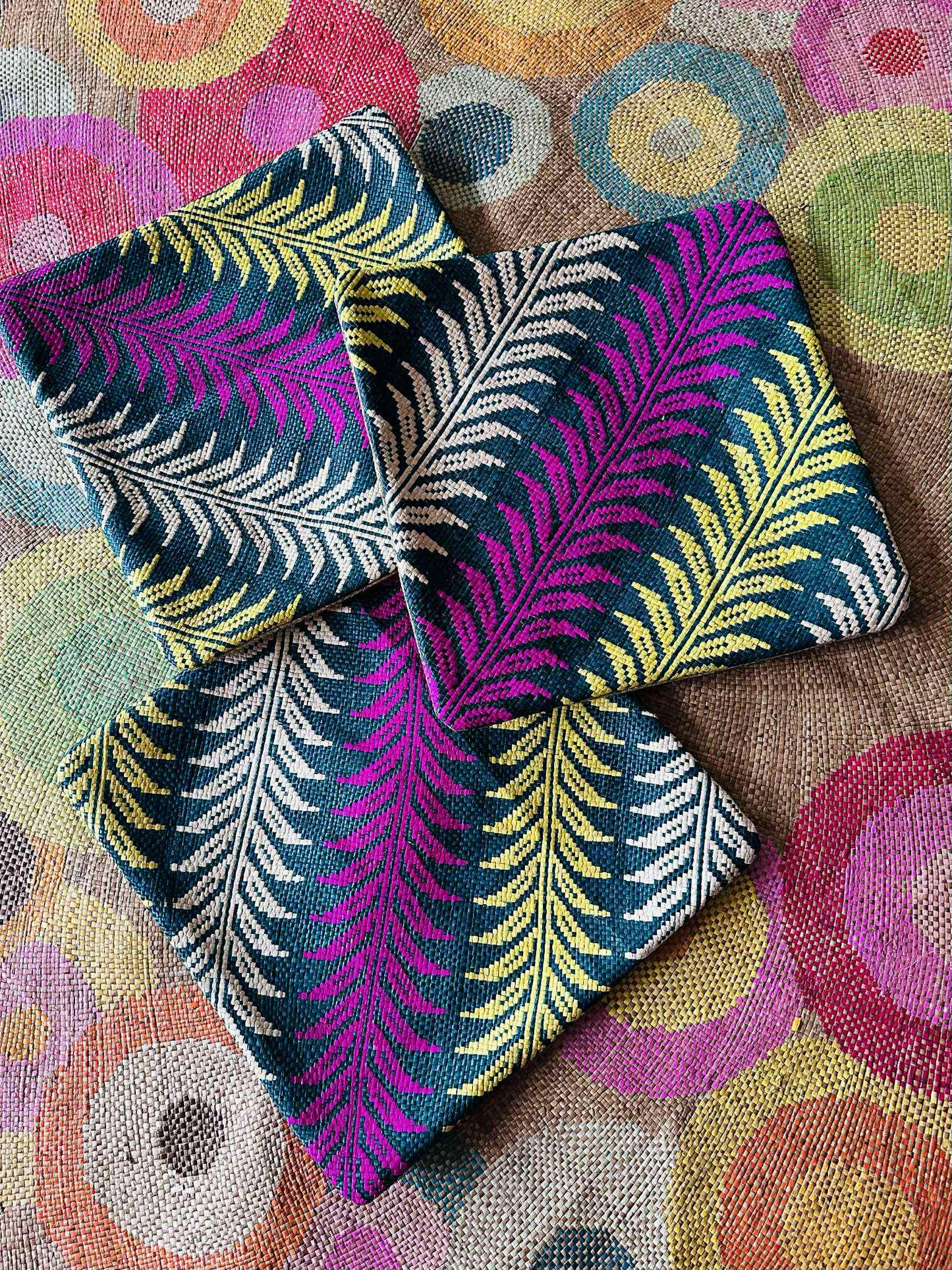 Handwoven Banig Pillow Cases