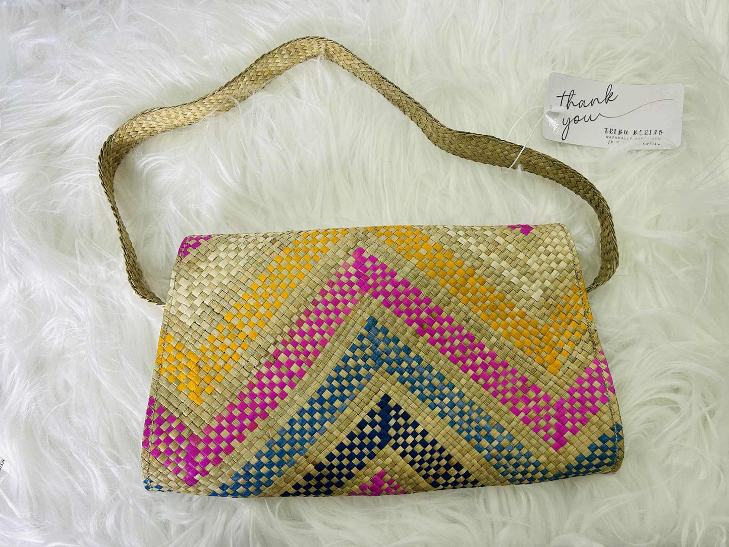 Handwoven Banig Shoulder Bag