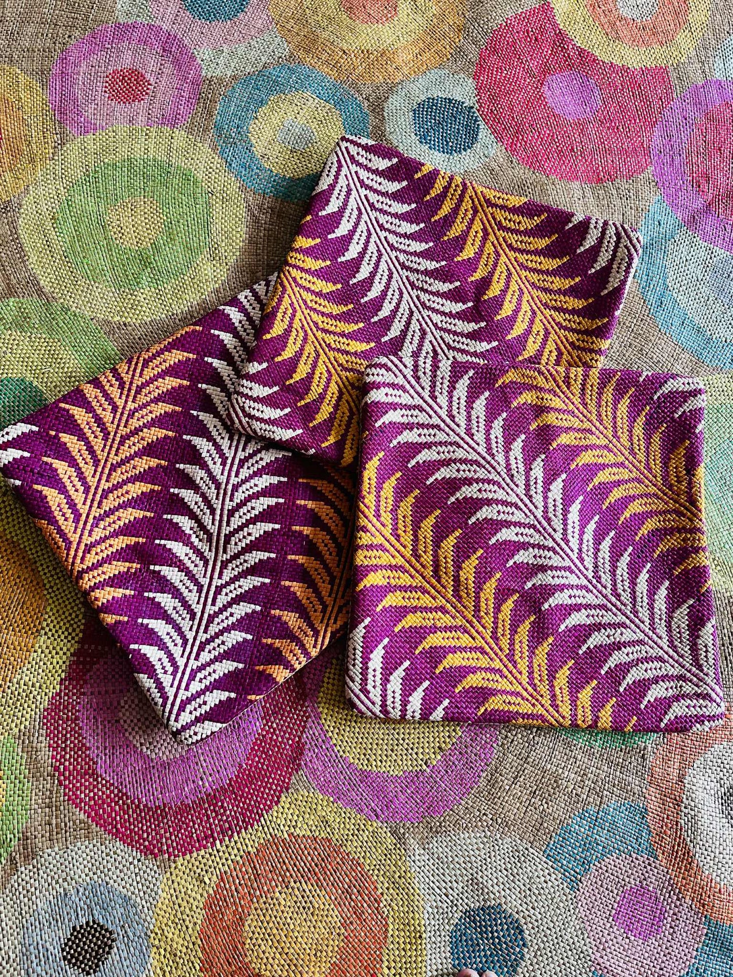 Handwoven Banig Pillow Cases