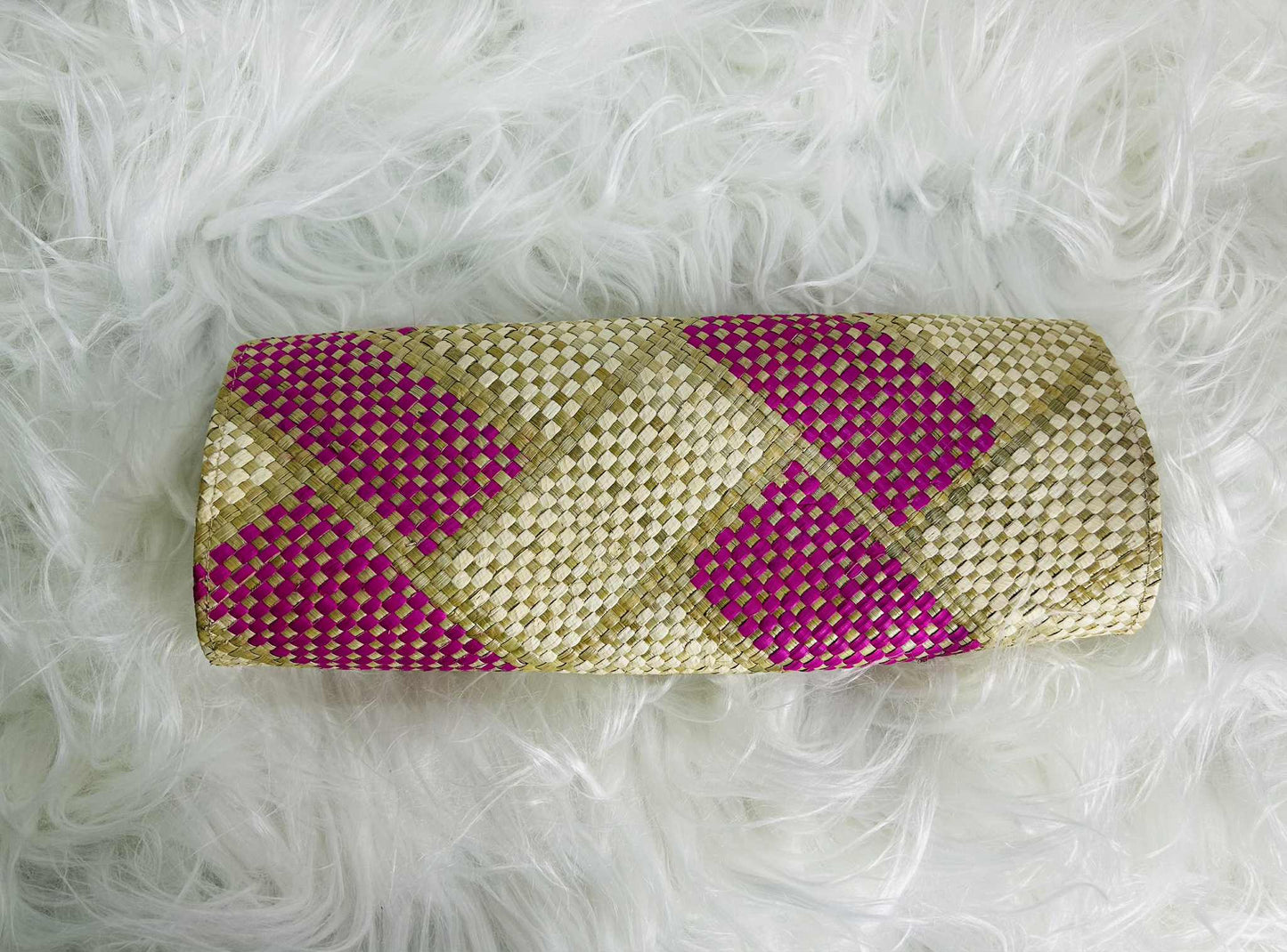 Mayumi Clutch - Natural Base Amakan