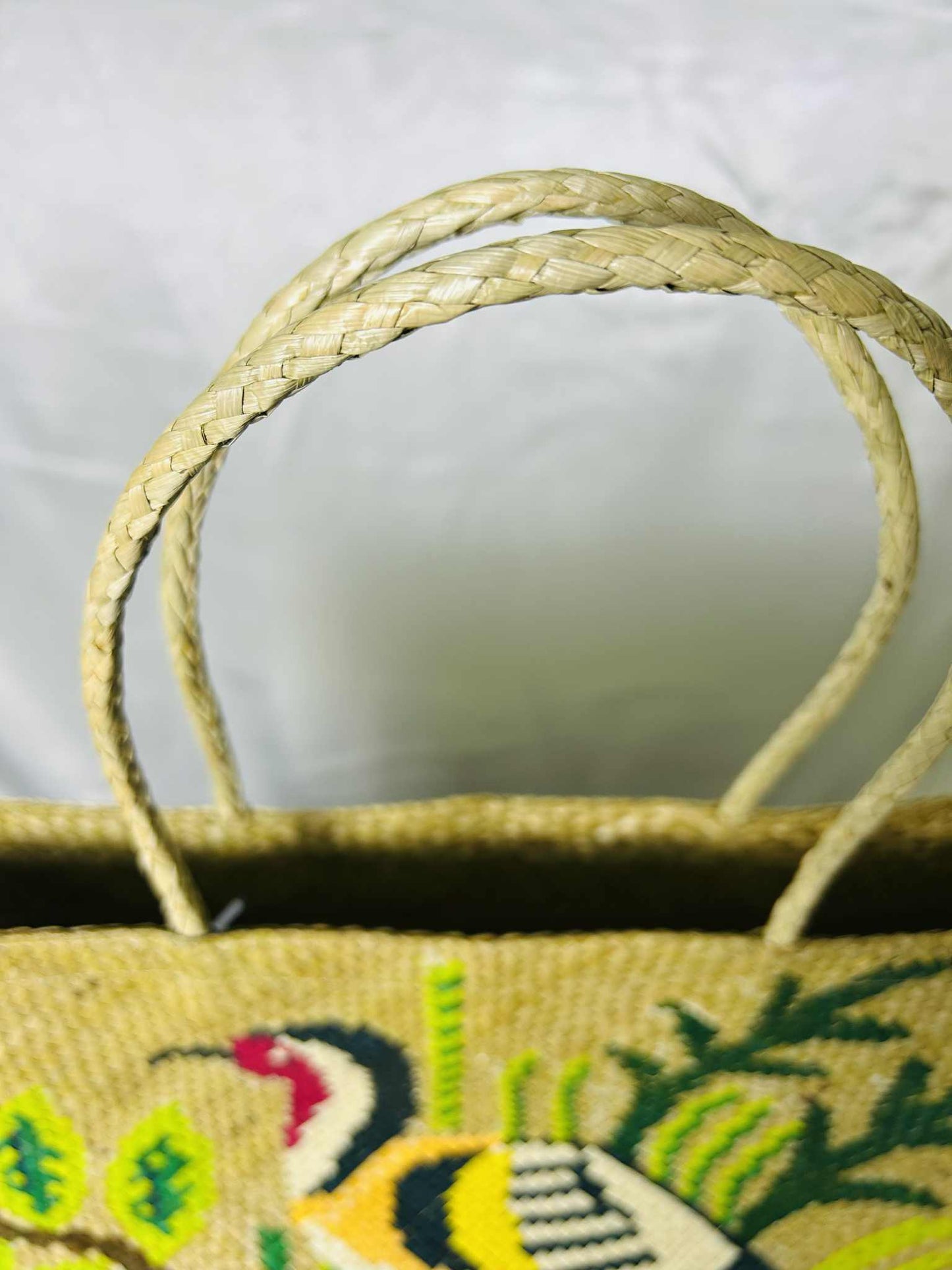 Medium Handwoven Banig Bag with Soft Handle