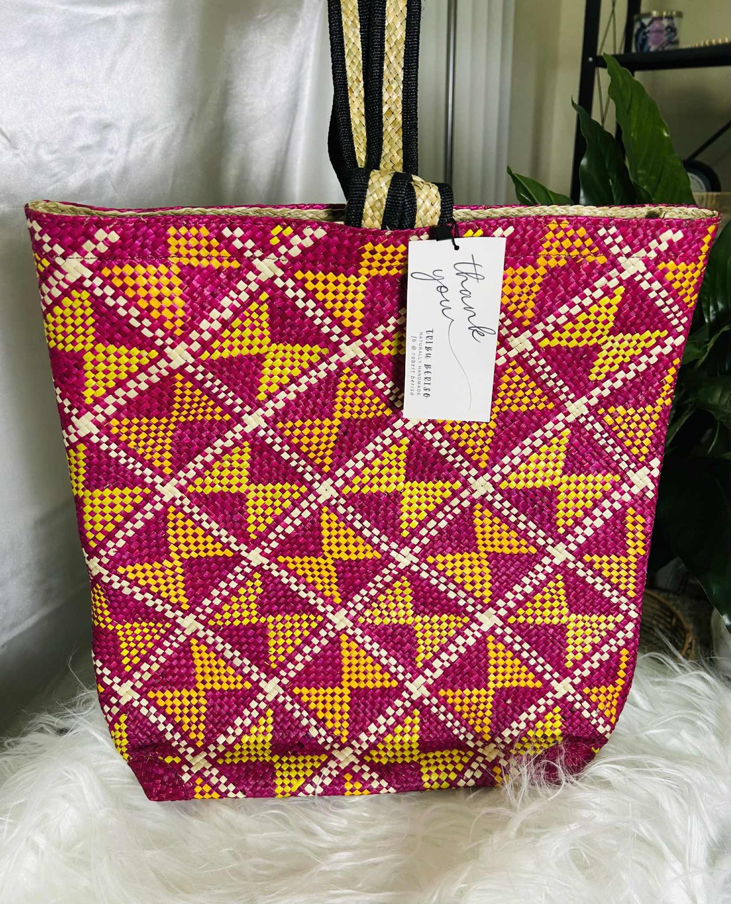 Handwoven Banig Backpack