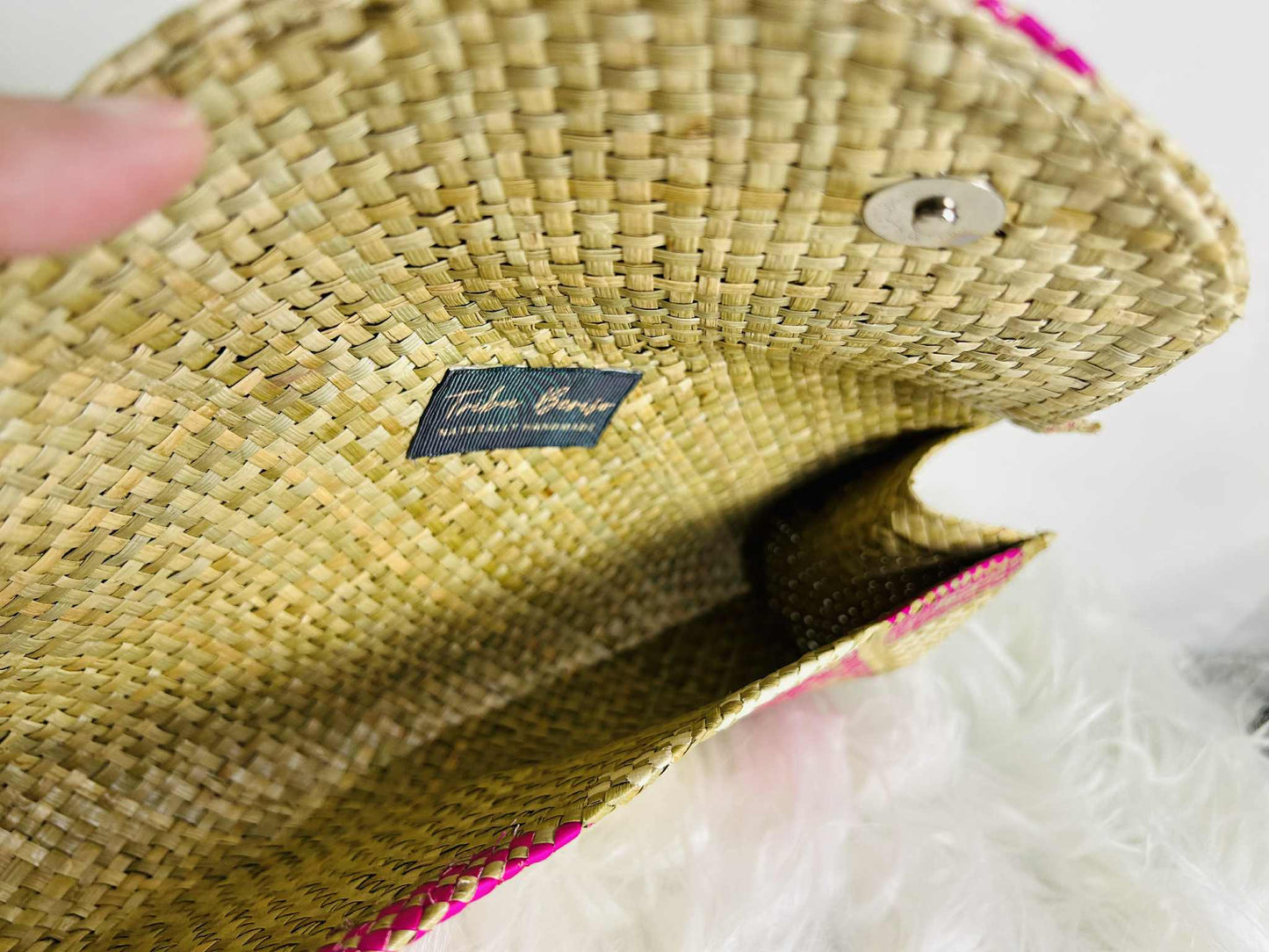 Mayumi Clutch - Natural Base Amakan