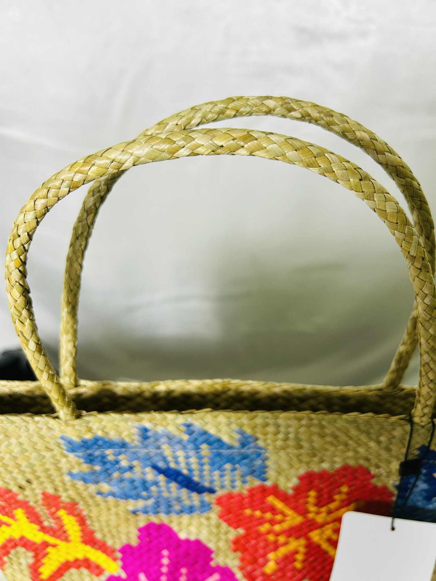 Small Handwoven Banig Bag with Soft Handle